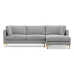 Alex Fabric 3.5 Seater Sectional Sofa