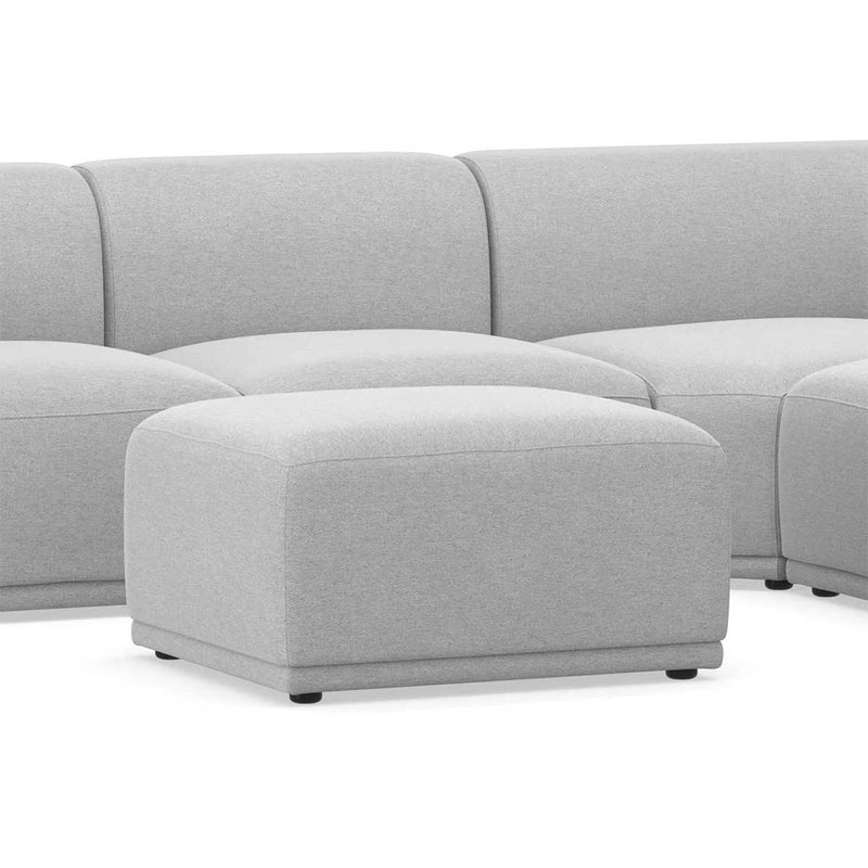 Bailey Fabric 4 Seater Corner Modular Sofa