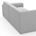 Bailey Fabric 4 Seater Corner Modular Sofa