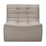 N701 1 Seater Sofa - Beige