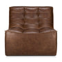 N701 1 Seater Modular Sofa - Chestnut