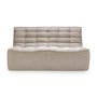 N701 2 Seater Modular Sofa - Beige