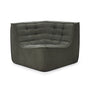 N701 Corner Seater Sofa - Moss