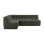 N701 4 Seater Modular Corner Sofa - Moss