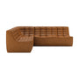 N701 4 Seater Modular Corner Sofa - Old Saddle