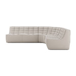 N701 4 Seater Modular Round Corner Sofa
