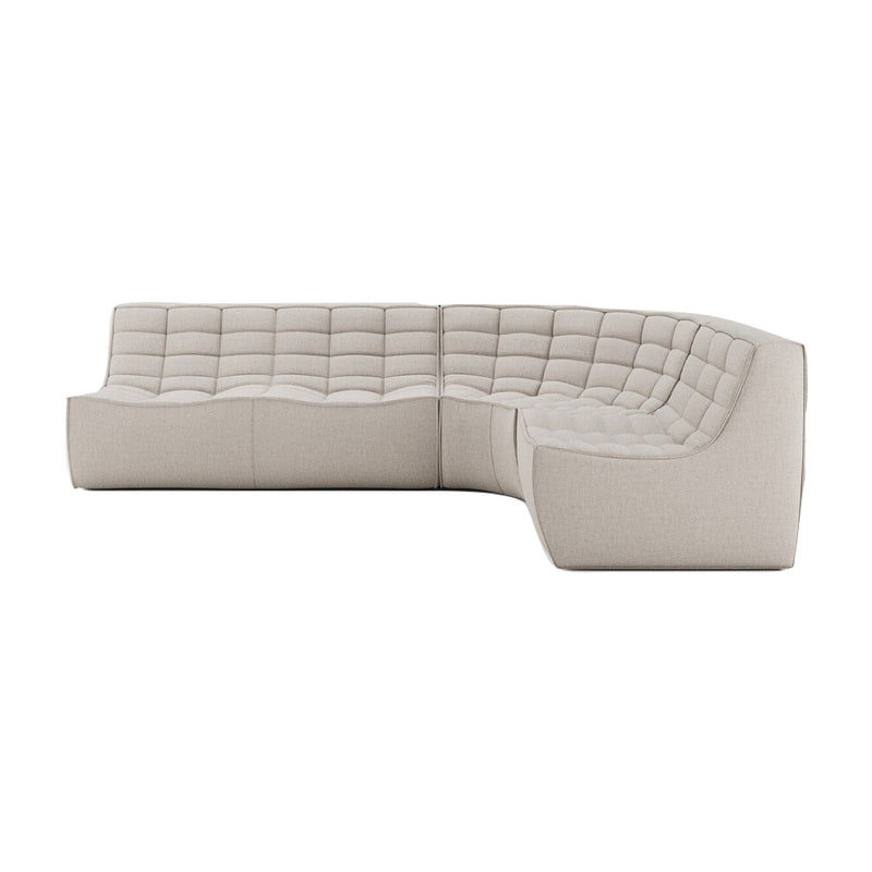 N701 4 Seater Modular Round Corner Sofa