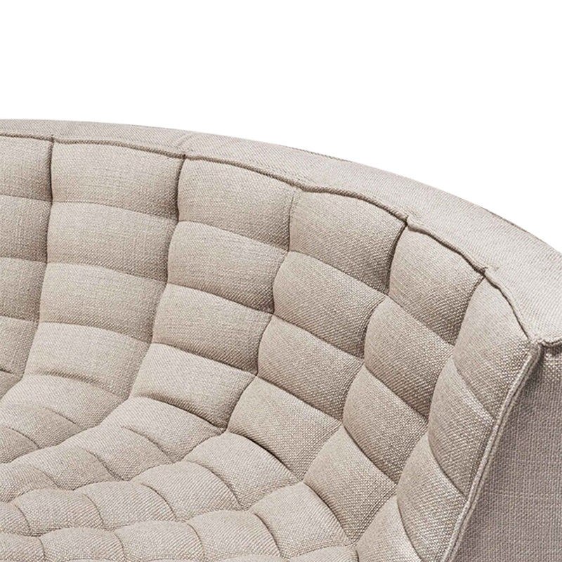 N701 4 Seater Modular Round Corner Sofa