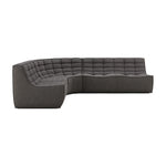 N701 4 Seater Modular Round Corner Sofa