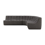 N701 4 Seater Modular Round Corner Sofa