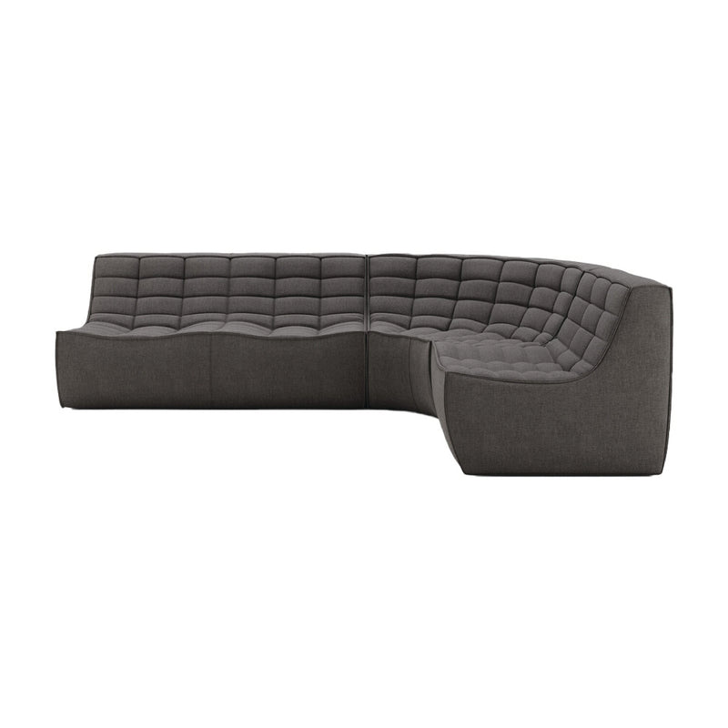 N701 4 Seater Modular Round Corner Sofa