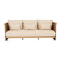 Delphi Catalina 3 Seater Sofa - Natural / Natural Weave