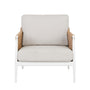 Delphi Sofa Chair - Coconut / Natural Weave