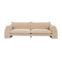 Hugo Monte 3 Seater Sofa - Parchment