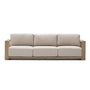 Ambra 3 Seat Sofa - Natural