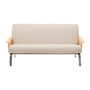 Amsen Sofa - Beige / Oak / 2 Seater