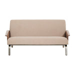 Light Brown / Walnut / 2 Seater