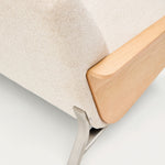 Beige / Oak / 3 Seater