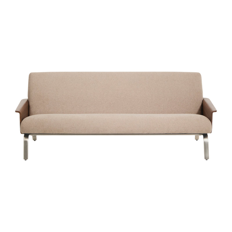Light Brown / Walnut / 3 Seater