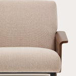Light Brown / Walnut / 3 Seater