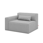 Mix Fabric Left Arm Sofa