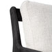Jack Outdoor Fabric 3 Seater Sofa (Teak Black, Off White)