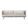 Sedalis Outdoor 3 Seater Sofa - Taupe