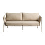 Zivia Outdoor 2 Seater Sofa - Ecru/Taupe / 2 Seater