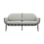 Joncols Outdoor 2 Seat Sofa - Grey
