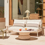 Dune Outdoor 2 Seater Sofa - Sand / Sand Weave