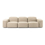 Muse Outdoor 3 Seat Sofa - Wategos Blonde