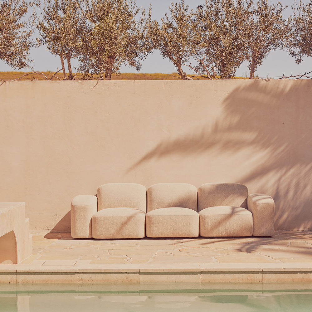 Muse Outdoor Armless Modular Piece