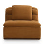 Float 1.5 Seat Armless Modular Piece - Malibu Cognac