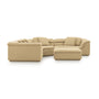 Float 3 Piece Modular Sofa - Airlie Camel