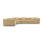 Float 4 Piece Modular Sofa - Airlie Camel