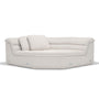 Float Corner Modular Piece - Byron Oyster