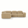 Muse 4 Piece Modular Sofa - Airlie Camel