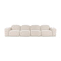 Muse 4 Seat Sofa - Bronte Whipped Cream