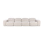 Muse 4 Seat Sofa - Byron Oyster