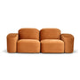 Muse 2 Seat Sofa - Malibu Caramel
