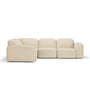 Muse 4 Piece Modular Sofa - Cabarita Natural