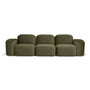 Muse 3 Seat Sofa - Malibu Matcha