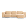 Muse 3 Seat RAF Chaise Sofa - Malibu Dune