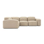 Muse Outdoor 4 Piece Modular Sofa - Wategos Blonde