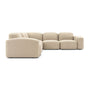 Muse Outdoor 5 Piece Modular Sofa - Wategos Blonde