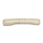 Poet 5 Seat LAF Terminal Sofa - Simpson Cream