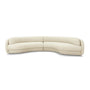 Poet 4 Seat RAF Terminal Sofa - Simpson Cream