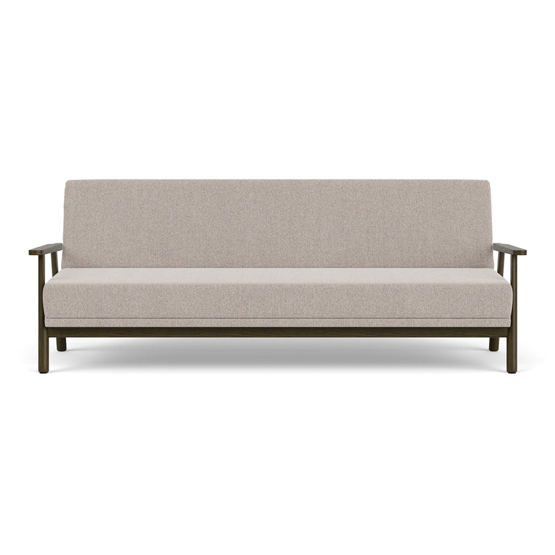 Agnes Brown Textured Weave / Dark Walnut