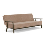 Aulla Caramel Textured Weave / Dark Walnut