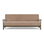 Aulla Caramel Textured Weave / Dark Walnut